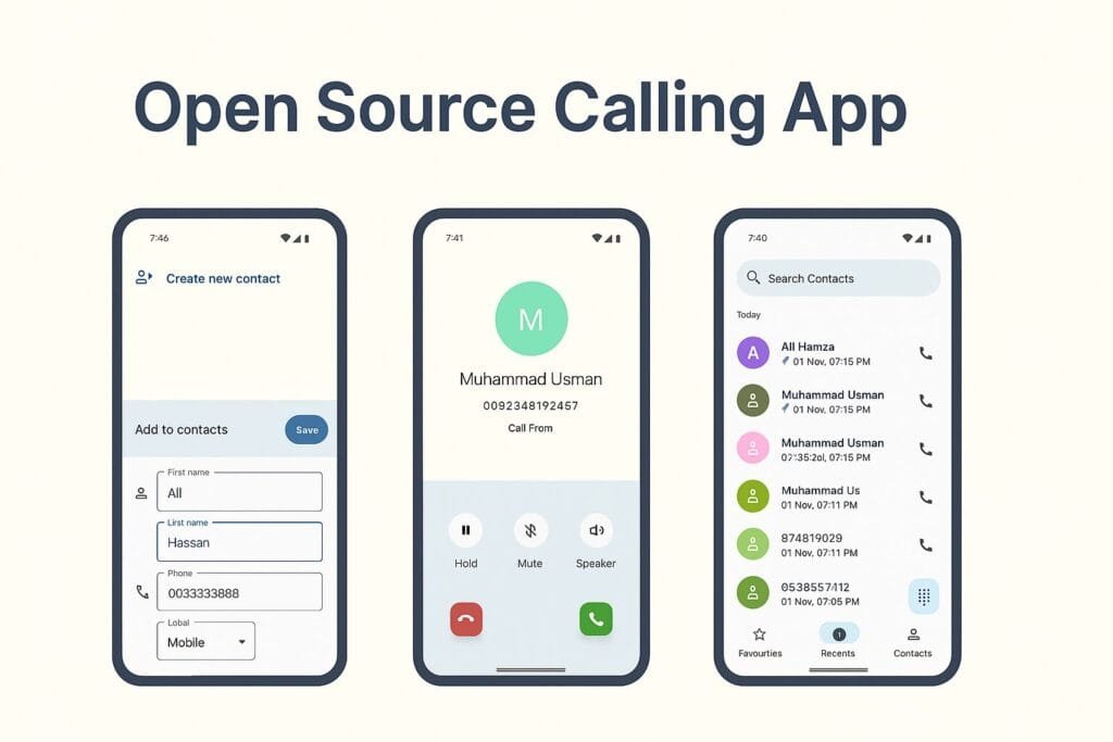 open‑source Android calling app