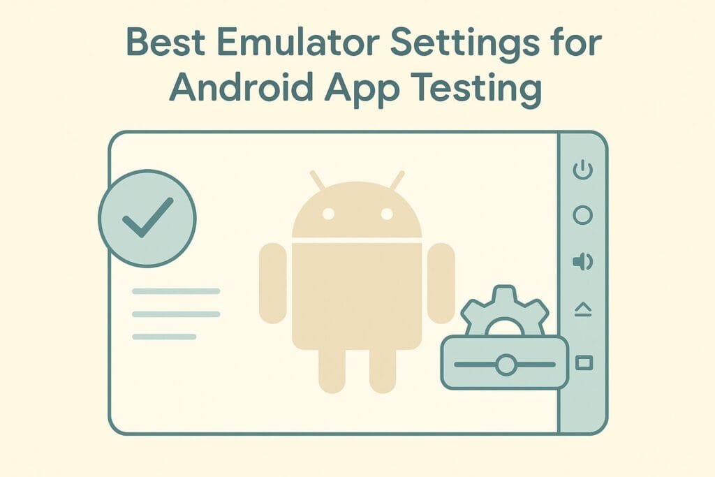 Best Emulator Settings for Android Testing