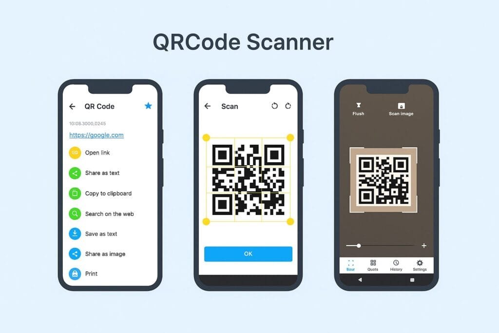 open source QR barcode scanner Kotlin