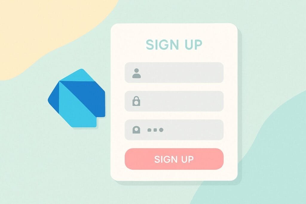 Signup Form with Dart