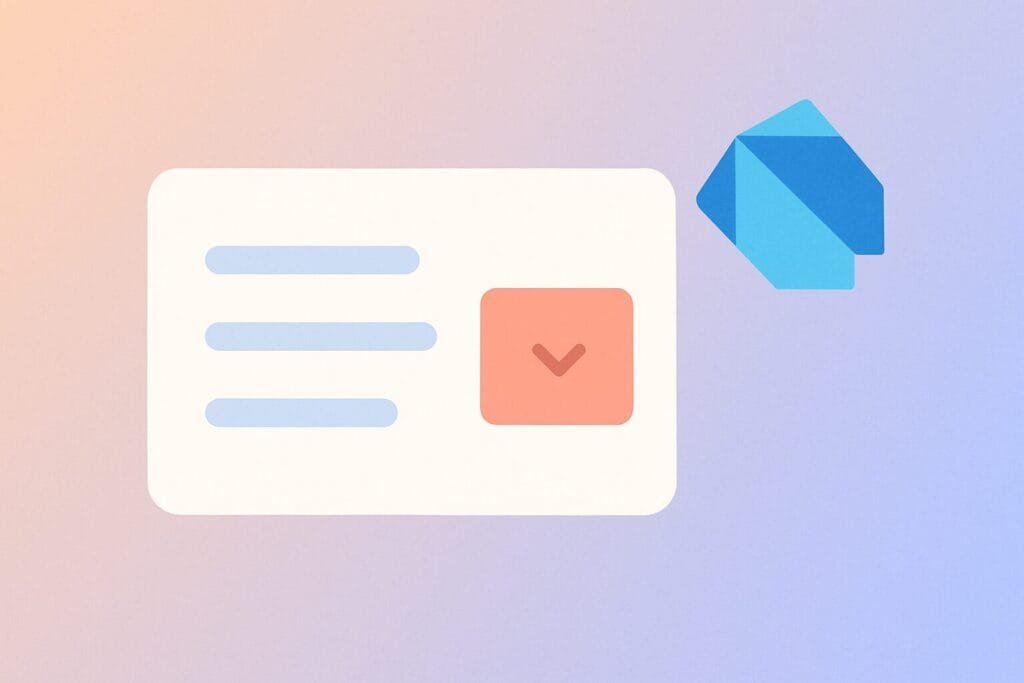 Using DropdownButton in Dart