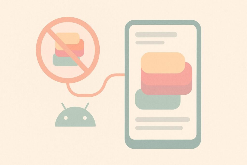 Avoid Overdraw in Android