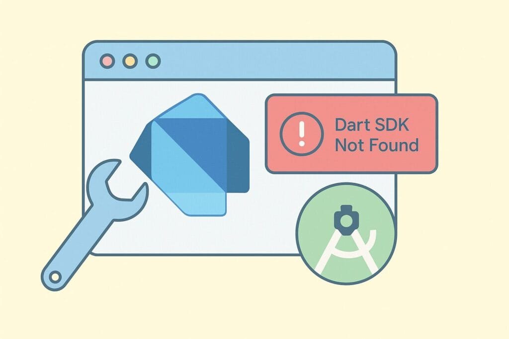 dart sdk not found in android studio