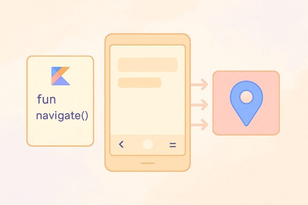navigation component in Kotlin