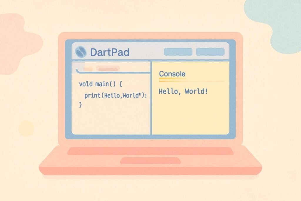 DartPad for learning Dart programming