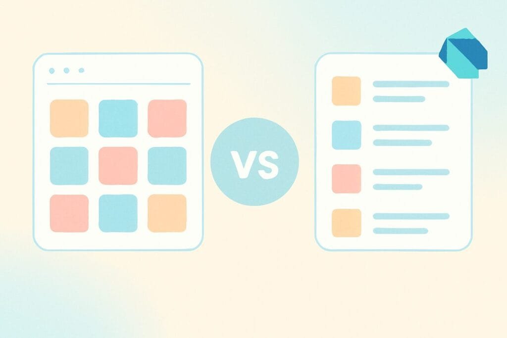 GridView vs ListView in Dart UI