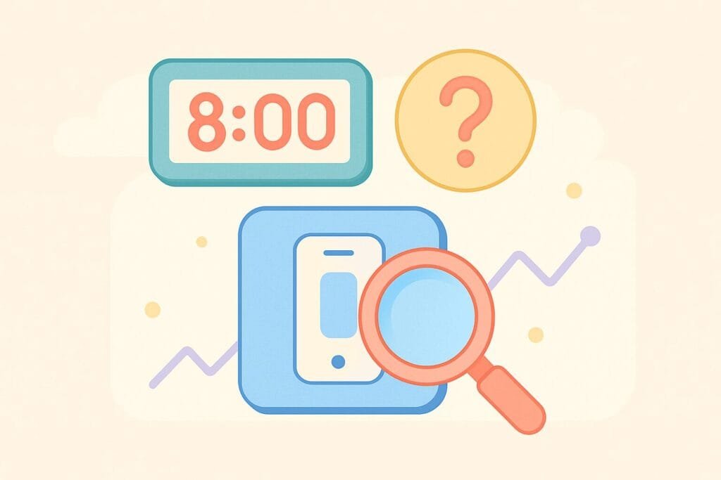 What time do users open apps