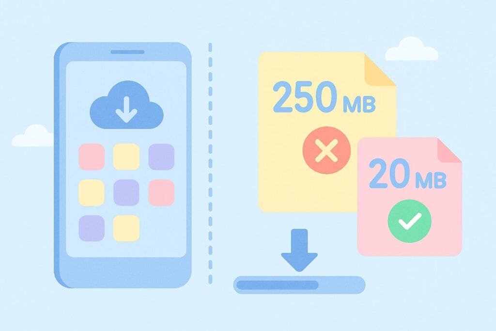 app size affects download decisions