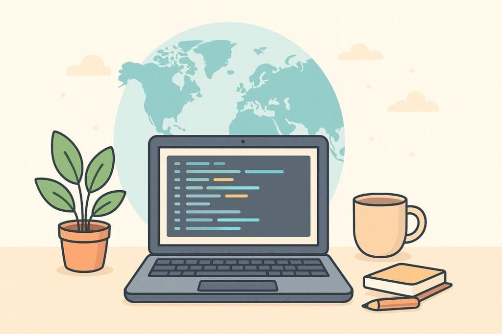 Best countries to work remotely as an app developer