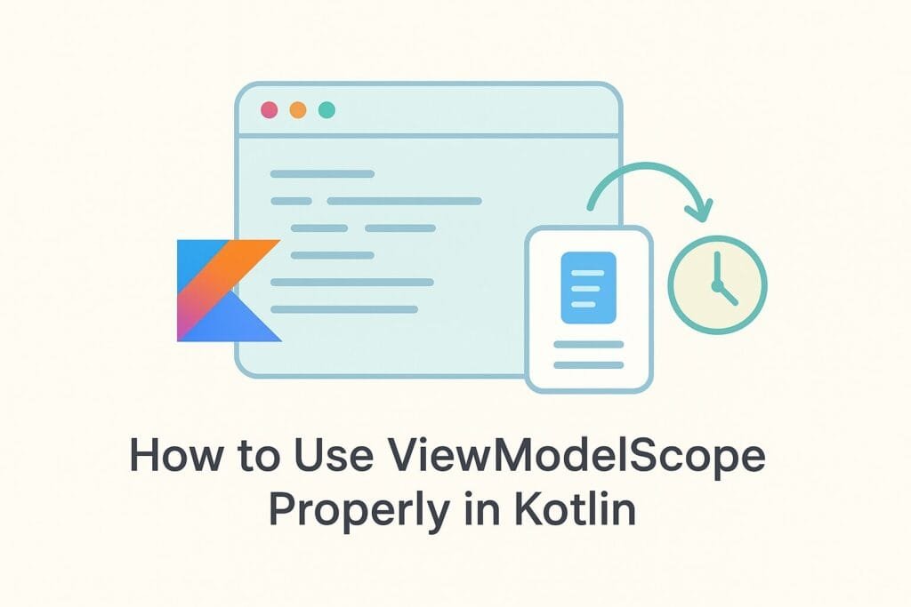 How to Use ViewModelScope Properly in KotlinHow to Use ViewModelScope Properly in Kotlin