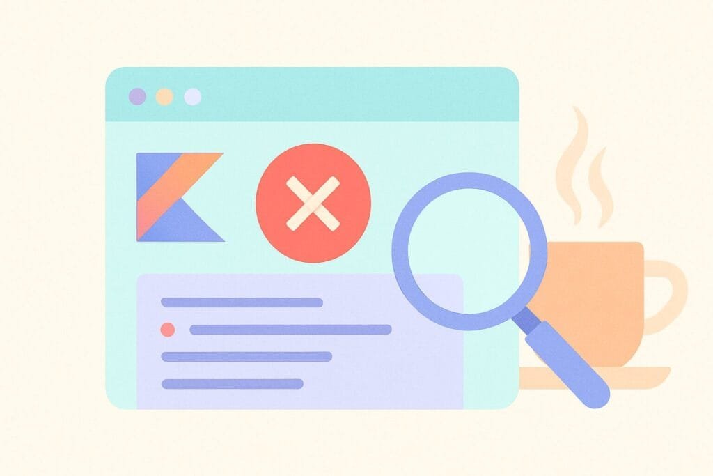 Kotlin Espresso Test Fails
