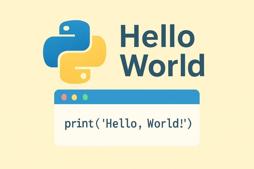 Writing Your First Python Program: Hello World