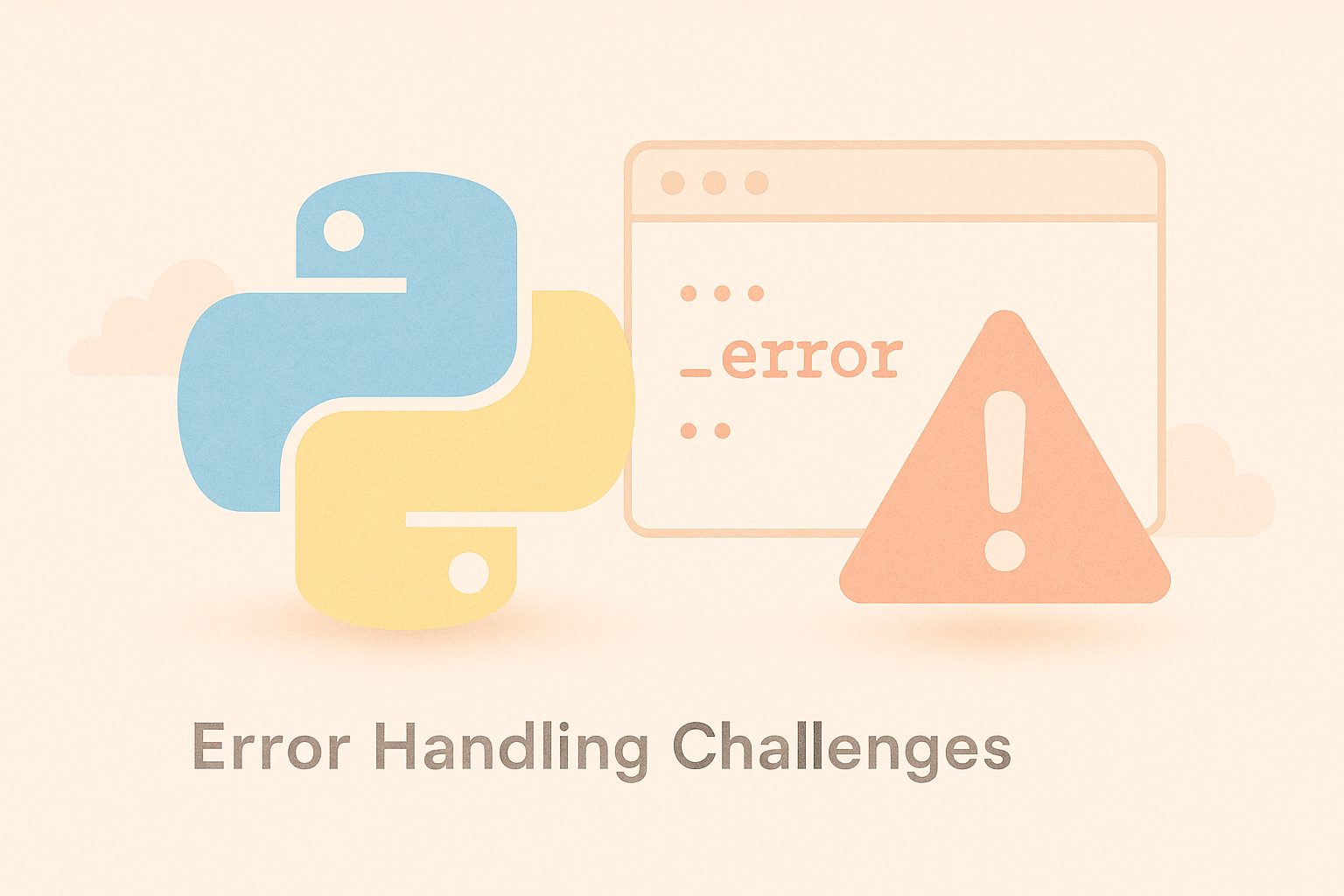 "Python Error Handling Challenges