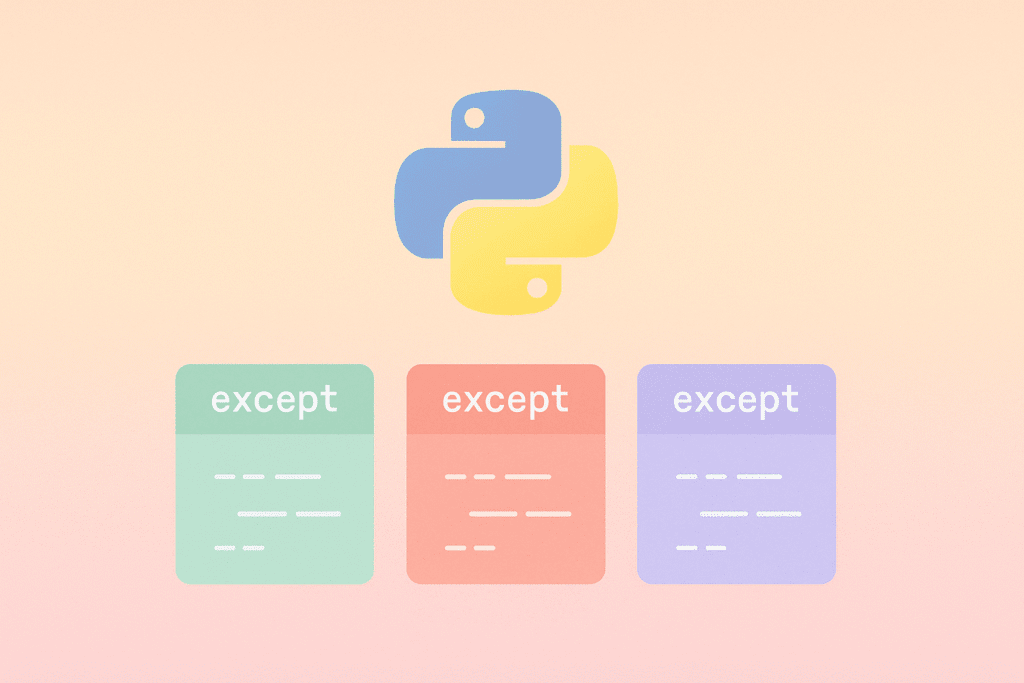 Python Multiple Except Blocks Explained with Examples