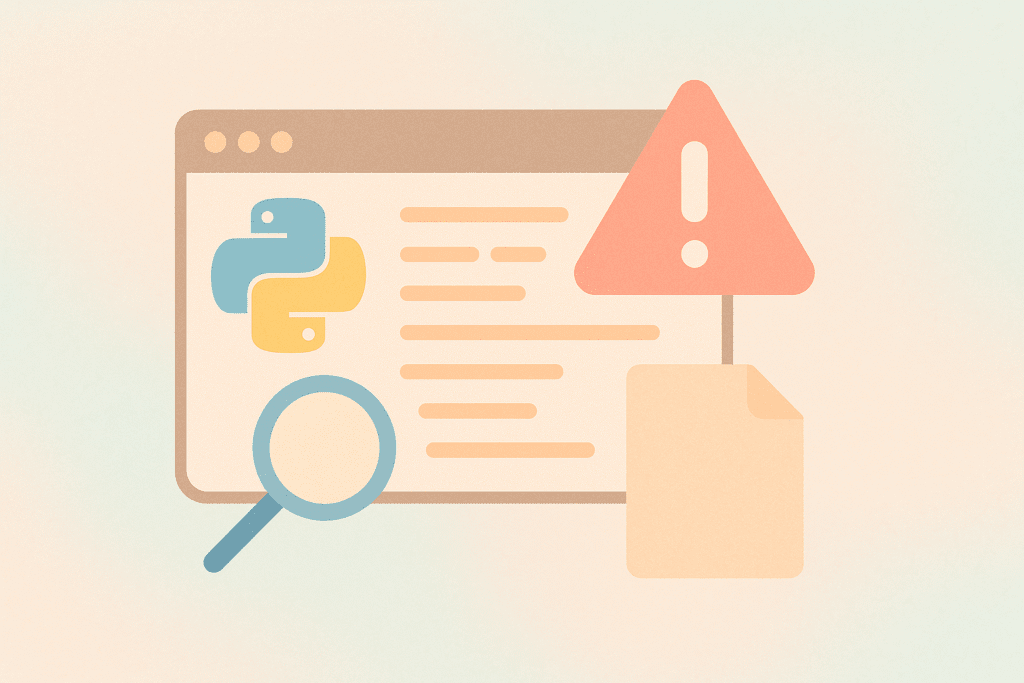 Python error handling in real-life examples